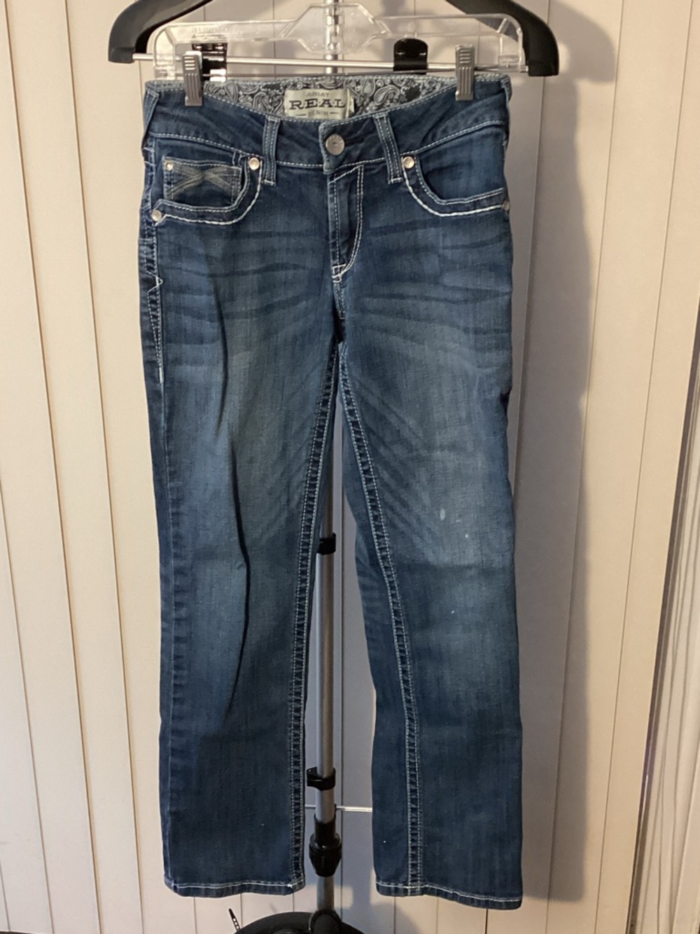 Ariat Women's Dark Blue Boot Cut Jeans